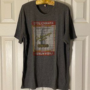 Graphic T-shirt Stolichnaya Vodka L/G